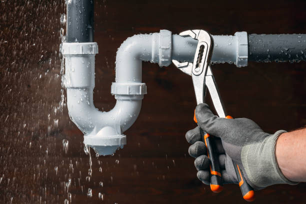 Professional Leak Detection technician working in Dudley, NC